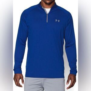 Under Armour Men’s royal tech quarter zip
